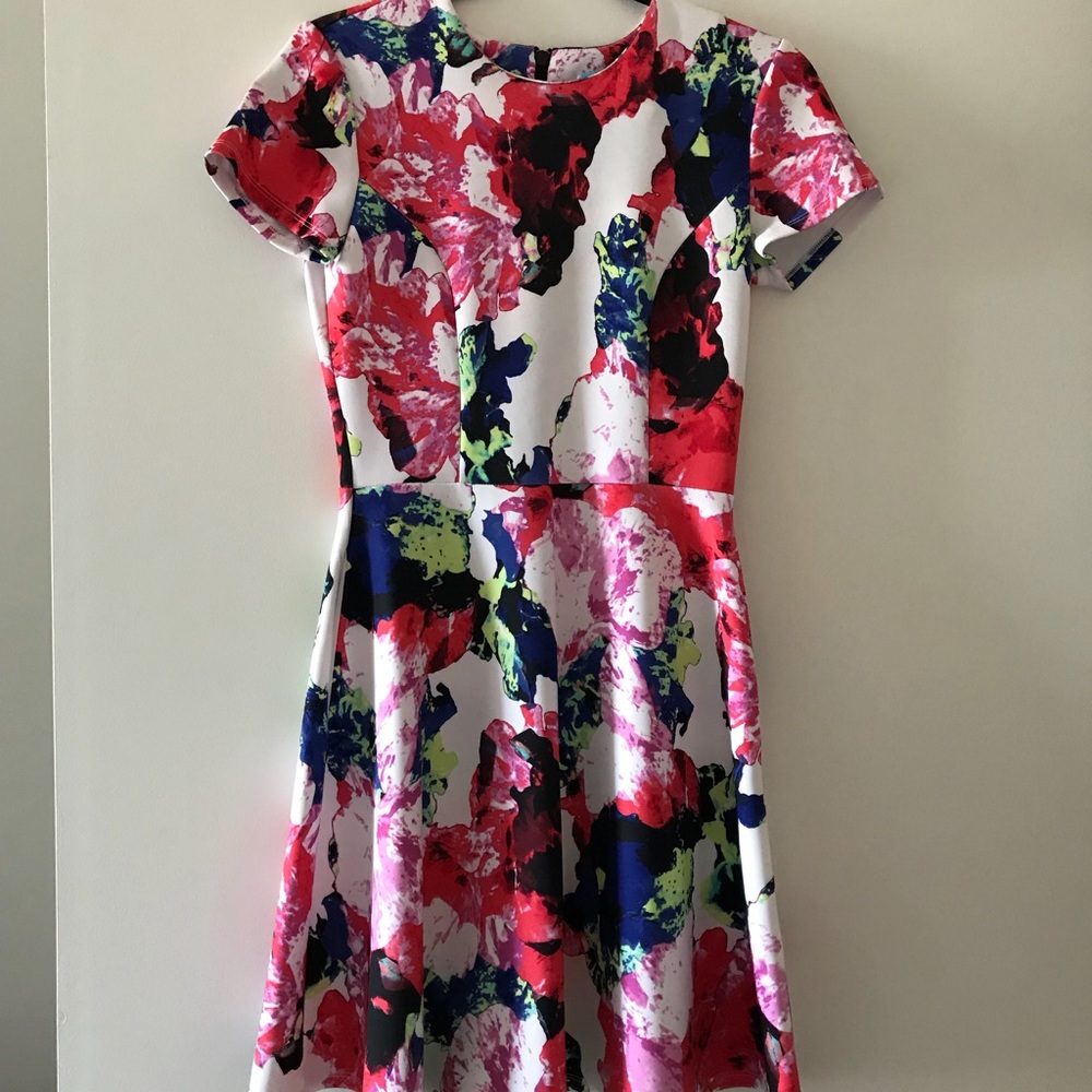 Milly for Design Nation Floral Dress, Size 2